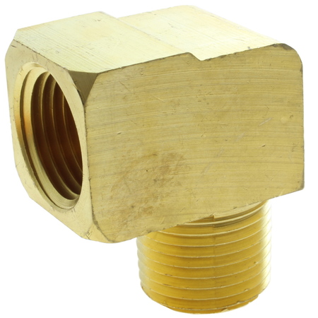 ADVANCED TECHNOLOGY PRODUCTS Fitting, Brass, Street Elbow, 1/2" Male x 1/2" Female NPT STL04-04